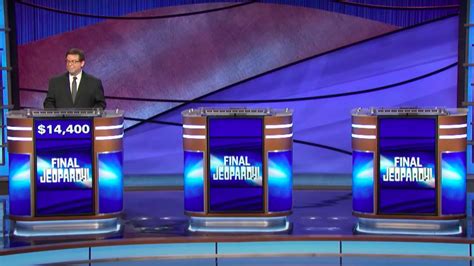 During the competition, Holzhauer used his Final Jeopardy response to call out the G. . Final jeopardy 111423